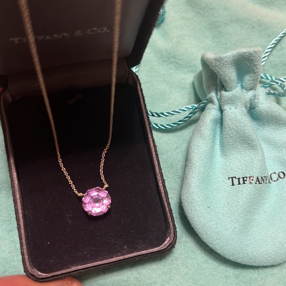 Tiffany & Co. Amethyst purple necklace - Picture 2 of 7